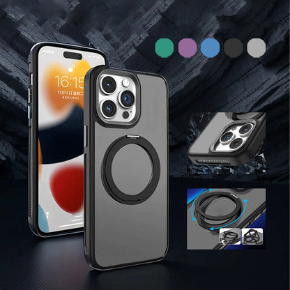 Roterabel Stand Anti Drop Magnetic Cell Phone Fall för iPhone