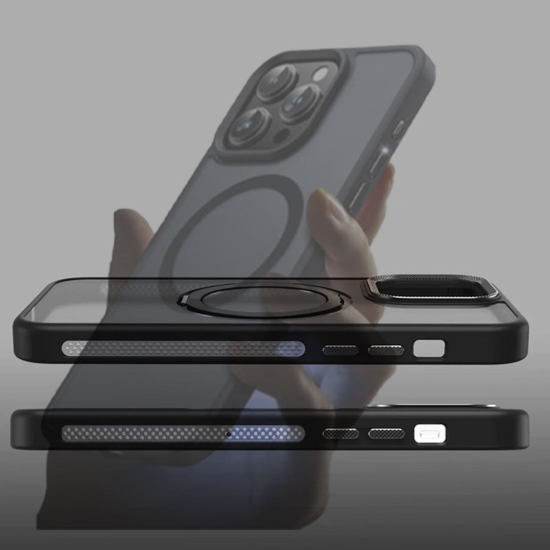 Custodia per cellulare magnetico stand -drop stabile per iPhone