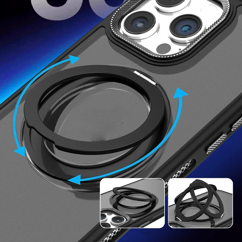 Custodia per cellulare magnetico stand -drop stabile per iPhone