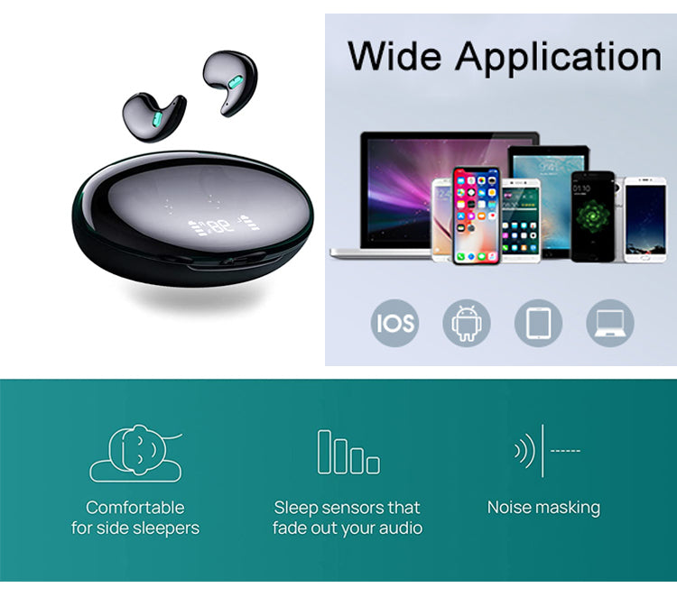 Auriculares Bluetooth inalámbricos para dormir