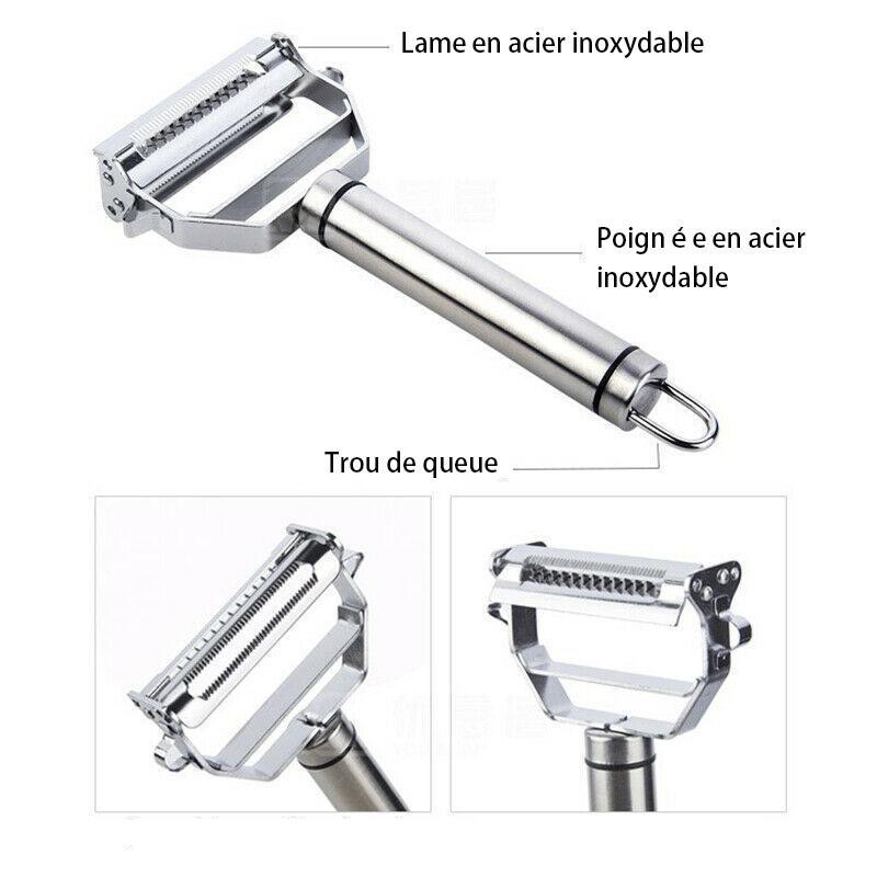 Multifunctionele roestvrijstalen peeler