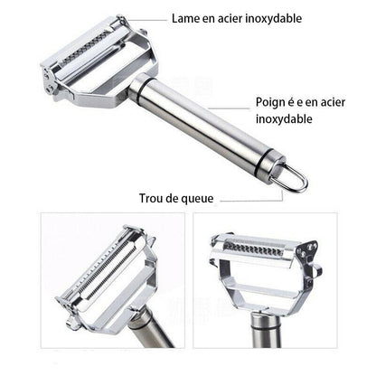 Multifunctionele roestvrijstalen peeler