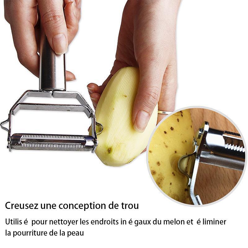 Multifunctionele roestvrijstalen peeler